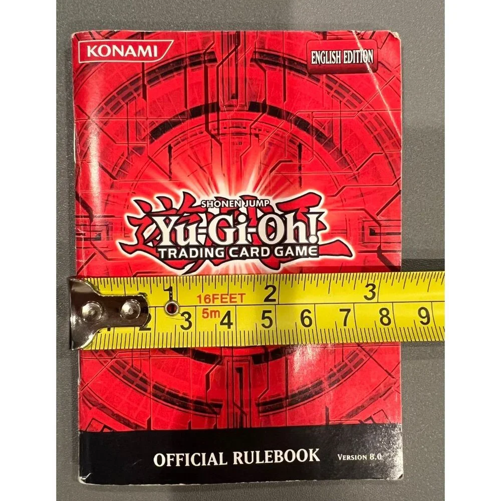 Yu-Gi-Oh Trading Card Game Official Handbook English Version 8.0 1996 EUC‎